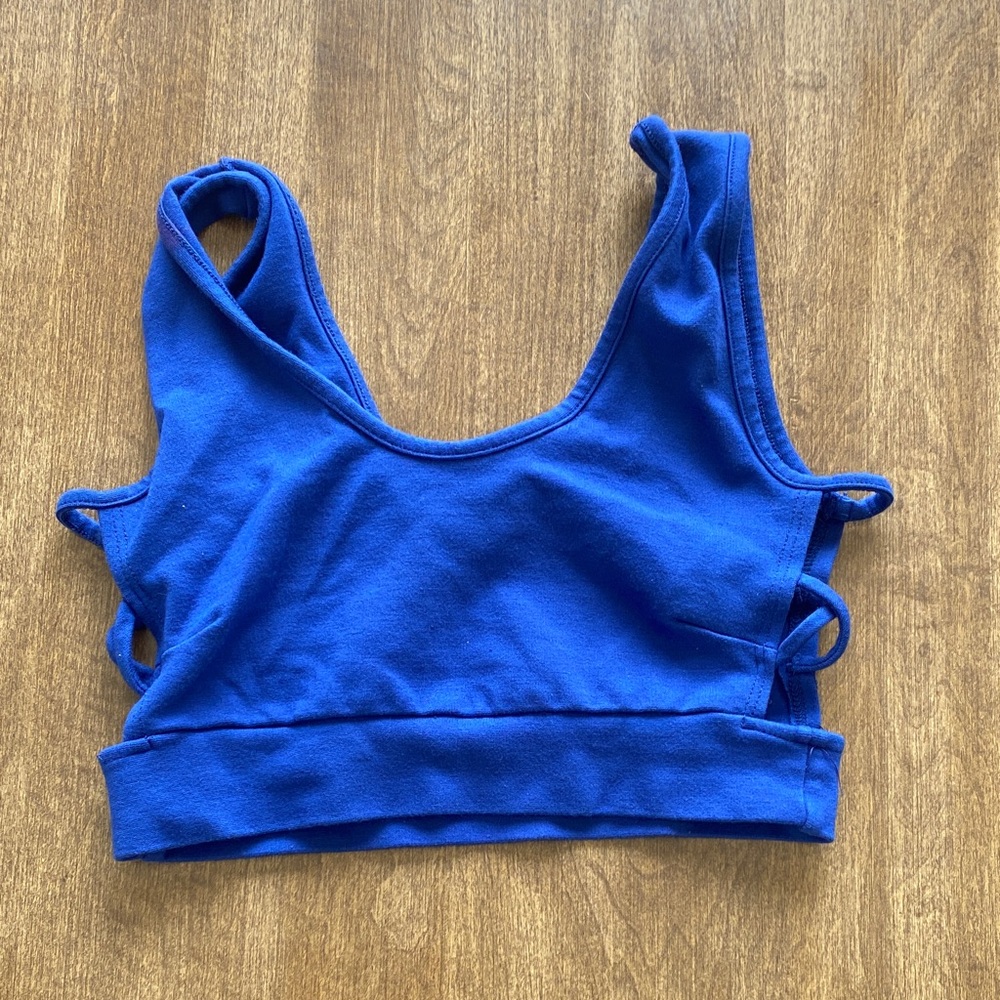 Fashion Nova Blue Bra